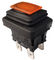 押しボタンの電気スイッチ、PA66/PCハウジング、防水オレンジLED LC83-3