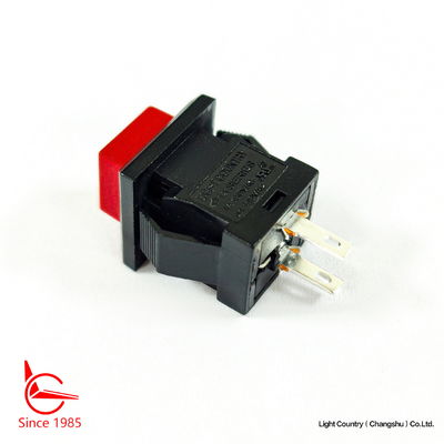 小型 赤色 電気スイッチ 14mm*14mm ON OFF UL VDE ENEC